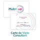 Carte de visite Individuelle Recto/Verso - Consultant
