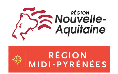 logo région aquitaine et midi pyrénées